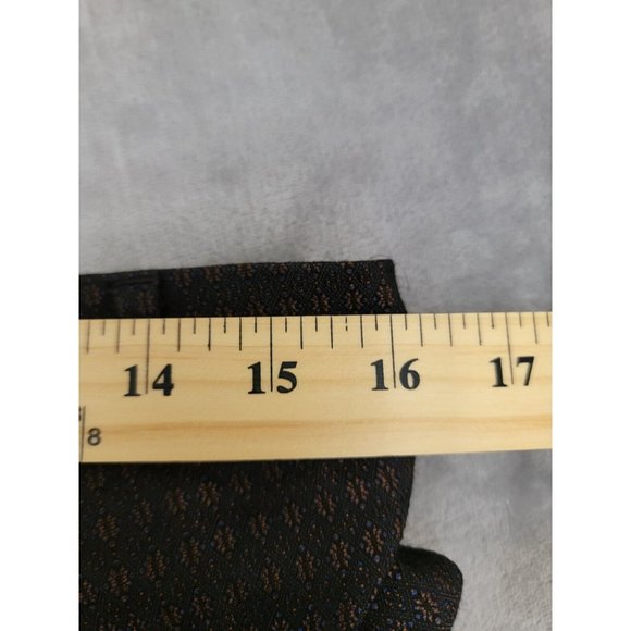 Banana Republic Avery‎ dress pants women's brown black with shimmer sz 4 32x26 - Picture 5 of 8